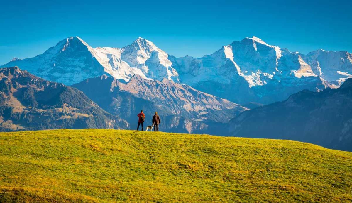 Wohnung Mit See Und Bergsicht Im Vier Sterne Hotel Beatenberg Exteriér fotografie
